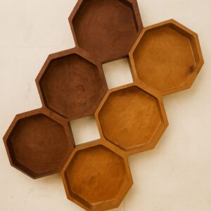 TABLA DE COCTEL HEXAGONO NATIVA